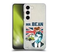 Head Case Designs Licenza Ufficiale Mr. Bean con Teddy Arte Londinese Custodia Cover Dura per Parte Posteriore Compatibile con Samsung Galaxy S23 5G