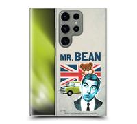 Head Case Designs Licenza Ufficiale Mr. Bean con Teddy Arte Londinese Custodia Cover Dura per Parte Posteriore Compatibile con Samsung Galaxy S23 Ultra 5G