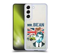 Head Case Designs Licenza Ufficiale Mr. Bean con Teddy Arte Londinese Custodia Cover Dura per Parte Posteriore Compatibile con Samsung Galaxy S22 5G