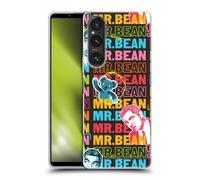 Head Case Designs Licenza Ufficiale Mr. Bean Con Teddy Grafica Arte Custodia in Gel [Protezione di Grado Militare] Compatibile con Sony Xperia 1 V 5G