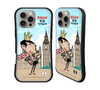 Head Case Designs Licenza Ufficiale Mr. Bean: La Serie Animata Bean a Londra Grafica Arte Custodia Cover Ibrida Compatibile con Apple iPhone 16 PRO Max