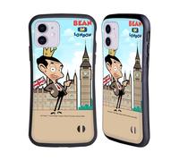 Head Case Designs Licenza Ufficiale Mr. Bean: La Serie Animata Bean a Londra Grafica Arte Custodia Cover Ibrida Compatibile con Apple iPhone 11