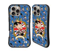 Head Case Designs Licenza Ufficiale Mr. Bean: La Serie Animata Bean Reale Grafica Arte Custodia Cover Ibrida Compatibile con Apple iPhone 16 PRO Max
