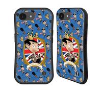 Head Case Designs Licenza Ufficiale Mr. Bean: La Serie Animata Bean Reale Grafica Arte Custodia Cover Ibrida Compatibile con Apple iPhone 16e