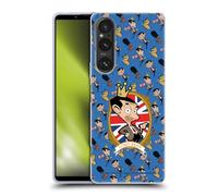 Head Case Designs Licenza Ufficiale Mr. Bean: La Serie Animata Bean Reale Grafica Arte Custodia in Gel [Protezione di Grado Militare] Compatibile con Sony Xperia 1 V 5G