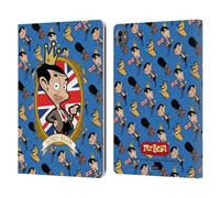 Head Case Designs Licenza Ufficiale Mr. Bean: La Serie Animata Bean Reale Grafica Arte Custodia Portafoglio in Pelle Compatibile con Apple iPad PRO 13 M4 2024