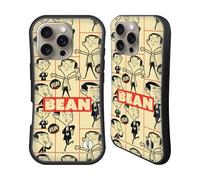 Head Case Designs Licenza Ufficiale Mr. Bean: La Serie Animata Collage Grafica Arte Custodia Cover Ibrida Compatibile con Apple iPhone 16 PRO