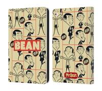 Head Case Designs Licenza Ufficiale Mr. Bean: La Serie Animata Collage Grafica Arte Custodia Portafoglio in Pelle Compatibile con Apple iPad Air 2 (2014)