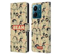 Head Case Designs Licenza Ufficiale Mr. Bean: La Serie Animata Collage Grafica Arte Custodia Portafoglio in Pelle Compatibile con Xiaomi Redmi 13C 4G