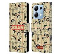 Head Case Designs Licenza Ufficiale Mr. Bean: La Serie Animata Collage Grafica Arte Custodia Portafoglio in Pelle Compatibile con Xiaomi Redmi Note 13/13 Pro 5G