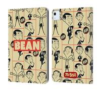 Head Case Designs Licenza Ufficiale Mr. Bean: La Serie Animata Collage Grafica Arte Custodia Portafoglio in Pelle Compatibile con Apple iPad Air 11 2020/2022/2024/2025