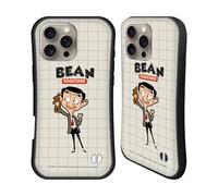 Head Case Designs Licenza Ufficiale Mr. Bean: La Serie Animata con Teddy Grafica Arte Custodia Cover Ibrida Compatibile con Apple iPhone 16 PRO Max