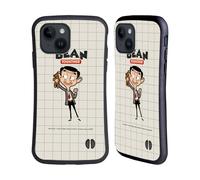 Head Case Designs Licenza Ufficiale Mr. Bean: La Serie Animata con Teddy Grafica Arte Custodia Cover Ibrida Compatibile con Apple iPhone 15