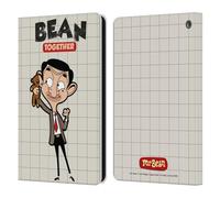 Head Case Designs Licenza Ufficiale Mr. Bean: La Serie Animata con Teddy Grafica Arte Custodia Portafoglio in Pelle Compatibile con Fire HD 8/Fire HD 8 Plus 2020