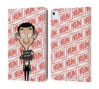 Head Case Designs Licenza Ufficiale Mr. Bean: La Serie Animata Fotografia Grafica Arte Custodia Portafoglio in Pelle Compatibile con Apple iPad Air 11 2020/2022/2024/2025