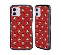 Head Case Designs Licenza Ufficiale Mr. Bean: La Serie Animata Motivo Teddy Grafica Arte Custodia Cover Ibrida Compatibile con Apple iPhone 11