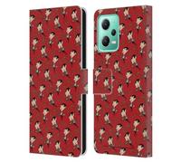 Head Case Designs Licenza Ufficiale Mr. Bean: La Serie Animata Motivo Teddy Grafica Arte Custodia Portafoglio in Pelle Compatibile con Xiaomi Redmi Note 12 5G