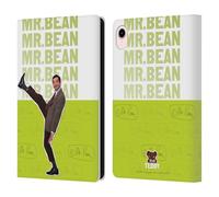 Head Case Designs Licenza Ufficiale Mr. Bean Ritratto Arte Chiave Custodia Portafoglio in Pelle Compatibile con Apple iPad Mini (2021/2024)