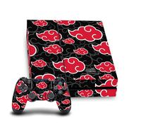 Head Case Designs Licenza Ufficiale Naruto Shippuden Akatsuki Iconico Vinile Sticker Gaming Pelle Adesivo Compatibile con Sony Playstation 4 PS4 Console And DualShock 4 Controller Bundle