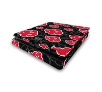 Head Case Designs Licenza Ufficiale Naruto Shippuden Akatsuki Iconico Vinile Sticker Gaming Pelle Adesivo Compatibile con Sony Playstation 4 PS4 Slim Console
