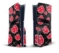 Head Case Designs Licenza Ufficiale Naruto Shippuden Akatsuki Iconico Vinile Sticker Gaming Pelle Adesivo Compatibile con Sony Playstation 5 PS5 PRO Disc Edition Console