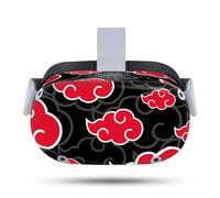 Head Case Designs Licenza Ufficiale Naruto Shippuden Akatsuki Iconico Vinile Sticker Pelle Adesivo Compatibile con Meta Quest 2