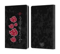 Head Case Designs Licenza Ufficiale Naruto Shippuden Akatsuki Logotipo Arte Custodia Portafoglio in Pelle Compatibile con Amazon Kindle Paperwhite 6