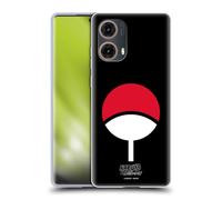 Head Case Designs Licenza Ufficiale Naruto Shippuden Clan Uchiha Iconico Custodia in Gel [Protezione di Grado Militare] Compatibile con Motorola Moto G85