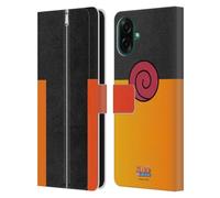 Head Case Designs Licenza Ufficiale Naruto Shippuden Costume di Naruto Iconico Custodia Portafoglio in Pelle Compatibile con Samsung Galaxy A07