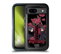 Head Case Designs Licenza Ufficiale Naruto Shippuden Itachi Uchiha Akatsuki Arte Custodia Antiurto Ultra Blindata compatibile con Google Pixel 8a