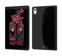 Head Case Designs Licenza Ufficiale Naruto Shippuden Itachi Uchiha Akatsuki Arte Custodia Portafoglio in Pelle Compatibile con Apple iPad Air 11 2020/2022/2024/2025