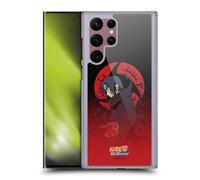 Head Case Designs Licenza Ufficiale Naruto Shippuden Itachi Uchiha Arte Personaggi Custodia Cover Dura per Parte Posteriore Compatibile con Samsung Galaxy S22 Ultra 5G
