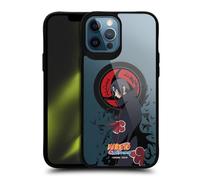 Head Case Designs Licenza Ufficiale Naruto Shippuden Itachi Uchiha Personaggi e Icone Black Shockproof Bumper Case [Military Grade] Compatible with Apple iPhone 12 Pro Max and with MagSafe