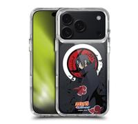 Head Case Designs Licenza Ufficiale Naruto Shippuden Itachi Uchiha Personaggi e Icone Custodia Antiurto [Protezione di Grado Militare] Compatibile con Apple iPhone 17 PRO e Compatibile con MagSafe