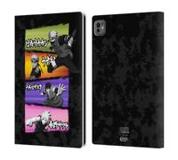 Head Case Designs Licenza Ufficiale Naruto Shippuden Kakashi Naruto Sasuke Sakura Arte Custodia Portafoglio in Pelle Compatibile con Apple iPad Pro 11 M4/M5 2024/2025