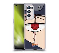 Head Case Designs Licenza Ufficiale Naruto Shippuden Kakashi Sharingan Iconico Custodia in Gel [Protezione di Grado Militare] Compatibile con Find X3 Neo / Reno5 PRO+ 5G