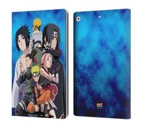Head Case Designs Licenza Ufficiale Naruto Shippuden Konoha Arte Chiave Custodia Portafoglio in Pelle Compatibile con Apple iPad 10.2 2019/2020/2021