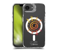 Head Case Designs Licenza Ufficiale Naruto Shippuden Kurama Seal Personaggi e Icone Custodia Antiurto [Grado Militare] Compatibile con Apple iPhone 16e / Apple iPhone 17e e Compatibile con MagSafe
