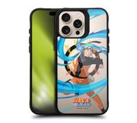 Head Case Designs Licenza Ufficiale Naruto Shippuden Naruto Uzumaki Characters & Icons Black Shockproof Bumper Case [Military Grade] Compatible with Apple iPhone 16 Pro Max and with MagSafe