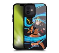 Head Case Designs Licenza Ufficiale Naruto Shippuden Naruto Uzumaki Characters & Icons Black Shockproof Bumper Case [Military Grade] Compatible with Apple iPhone 12 / iPhone 12 Pro and with MagSafe