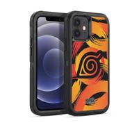 Head Case Designs Licenza Ufficiale Naruto Shippuden Nove Code di Konoha Iconico Custodia Antiurto Ultra Blindata Compatibile con Apple iPhone 12 / iPhone 12 PRO