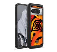 Head Case Designs Licenza Ufficiale Naruto Shippuden Nove Code di Konoha Iconico Custodia Antiurto Ultra Blindata Compatibile con Google Pixel 8 PRO