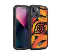 Head Case Designs Licenza Ufficiale Naruto Shippuden Nove Code di Konoha Iconico Custodia Antiurto Ultra Blindata Compatibile con Apple iPhone 13