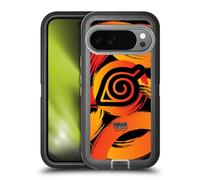 Head Case Designs Licenza Ufficiale Naruto Shippuden Nove Code di Konoha Iconico Custodia Antiurto Ultra Blindata Compatibile con Google Pixel 10