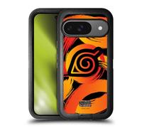 Head Case Designs Licenza Ufficiale Naruto Shippuden Nove Code di Konoha Iconico Custodia Antiurto Ultra Blindata Compatibile con Google Pixel 9 / Pixel 9 PRO