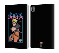 Head Case Designs Licenza Ufficiale Naruto Shippuden Ritratto Arte Custodia Portafoglio in Pelle Compatibile con Apple iPad Pro 11 M4/M5 2024/2025