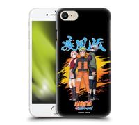 Head Case Designs Licenza Ufficiale Naruto Shippuden Sakura, Naruto, Kakashi Arte Custodia Cover dura per Parte Posteriore Compatibile con Apple iPhone 7/8 / SE 2020 & 2022