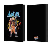 Head Case Designs Licenza Ufficiale Naruto Shippuden Sakura, Naruto, Kakashi Arte Custodia Portafoglio in Pelle Compatibile con Amazon Kindle Paperwhite 6
