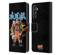Head Case Designs Licenza Ufficiale Naruto Shippuden Sakura, Naruto, Kakashi Arte Custodia Portafoglio in Pelle Compatibile con Samsung Galaxy A24 4G / M34 5G