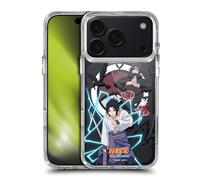 Head Case Designs Licenza Ufficiale Naruto Shippuden Sasuke e Itachi Personaggi e Icone Custodia Antiurto [Protezione di Grado Militare] Compatibile con Apple iPhone 17 PRO e Compatibile con MagSafe